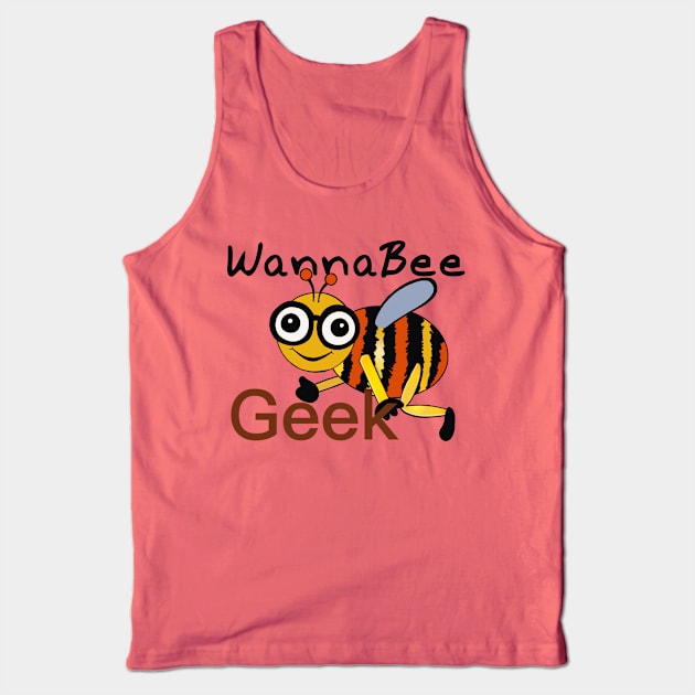 WannaBee Geek Tank Top by archiesgirl